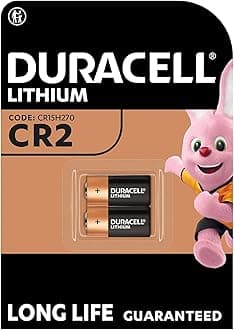 High Power Lithium CR2 Battery 3 V, Pack of 2 (CR15H270) Designed for Use in Sensors, Keyless Locks, Photo Flash and Flashlights