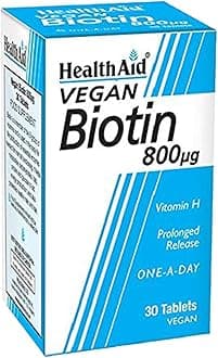 HealthAid Biotin 800μg - 30 Tablets