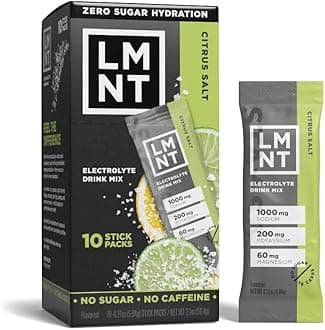 LMNTs Zero-Sugar Electrolytes Sports Drink - Citrus Salt - 2.1oz/10ct|