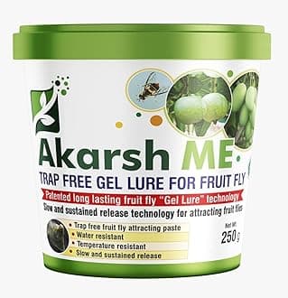 Akarsh ME Lure Pest Control for Fruit Fly Trap Gel | Safe, Non-Toxic (Pack of 1)