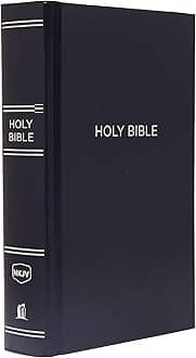 NKJV, Pew Bible, Large Print, Hardcover, Blue, Red Letter, Comfort Print