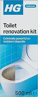 – Toilet Renovation Cleaning Kit, Effective Bathroom & WC Cleaner, Cleans and Descales Toilet Bowl & Under Toilet Rim, Limescale & Stain Remover - 500ml (318006106)