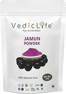 Jamun Fruit Juice powder | Dry, No Added Sugars and Preservatives 150gm