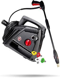 Adam's Polishes Compact Pressure Washer - Powerful, Lightweight, Portable Electric Pressure Washer Sprayer | Max 1500 PSI, 1.2 GPM | for Car Home Auto Patio RV Motorcycle & Garage