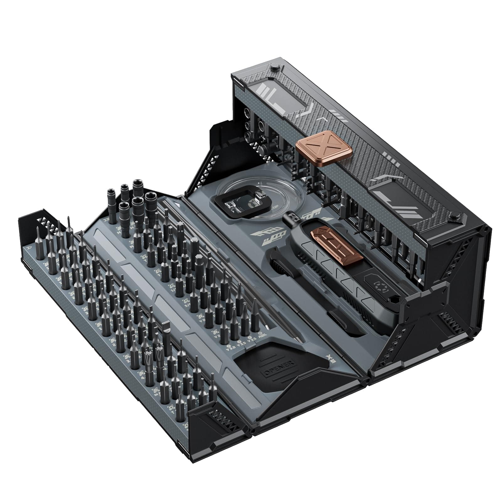 180 in 1 Precision Screwdriver Set, Computer Screwdriver Kit, Professional Magnetic Repair Tool Kit with Home Drill Bits for Most Laptop, Phone, Xbox, MacBook, Game Console, Modding, DIY