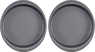 Good Cook 9 in Round Cake Pan, 2pk, Gray