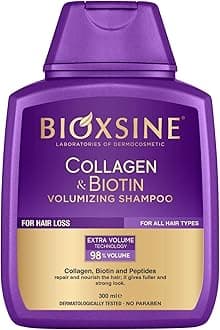 Colagen & Biotin Volume Shampoo 300 ml for All Hair Types