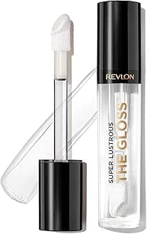 Super Lustrous Lip Gloss, High Impact Lipcolor with Moisturizing Creamy Formula, Infused with Agave, Moringa Oil, & Cupuacu Butter, Crystal Clear (200)