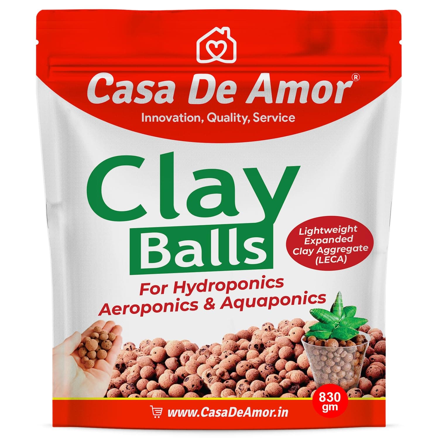 Clay Balls, Hydrotons, Lightweight Expanded Clay Aggregate (LECA)