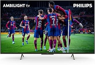 PHILIPS Ambilight PUS8108 70 inch Smart 4K LED TV | UHD & HDR10+ | 60Hz | P5 Perfect Picture Engine | SAPHI | Dolby Atmos | 20W Speakers | Google Assistant & Alexa Compatible [Energy Class F]