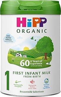 HiPP Organic 1 from Birth Onwards First Infant Milk 800g (Case of 8)