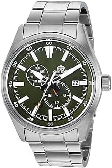 OrientMen's Stainless Japanese Automatic/Hand Winding Field Watch