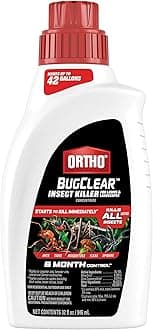 Ortho BugClear Insect Killer for Lawns and Landscapes Concentrate - Outdoor Bug Spray Kills Mosquitoes, Ants, Spiders, Fleas, Ticks, and More, 32 fl. oz.