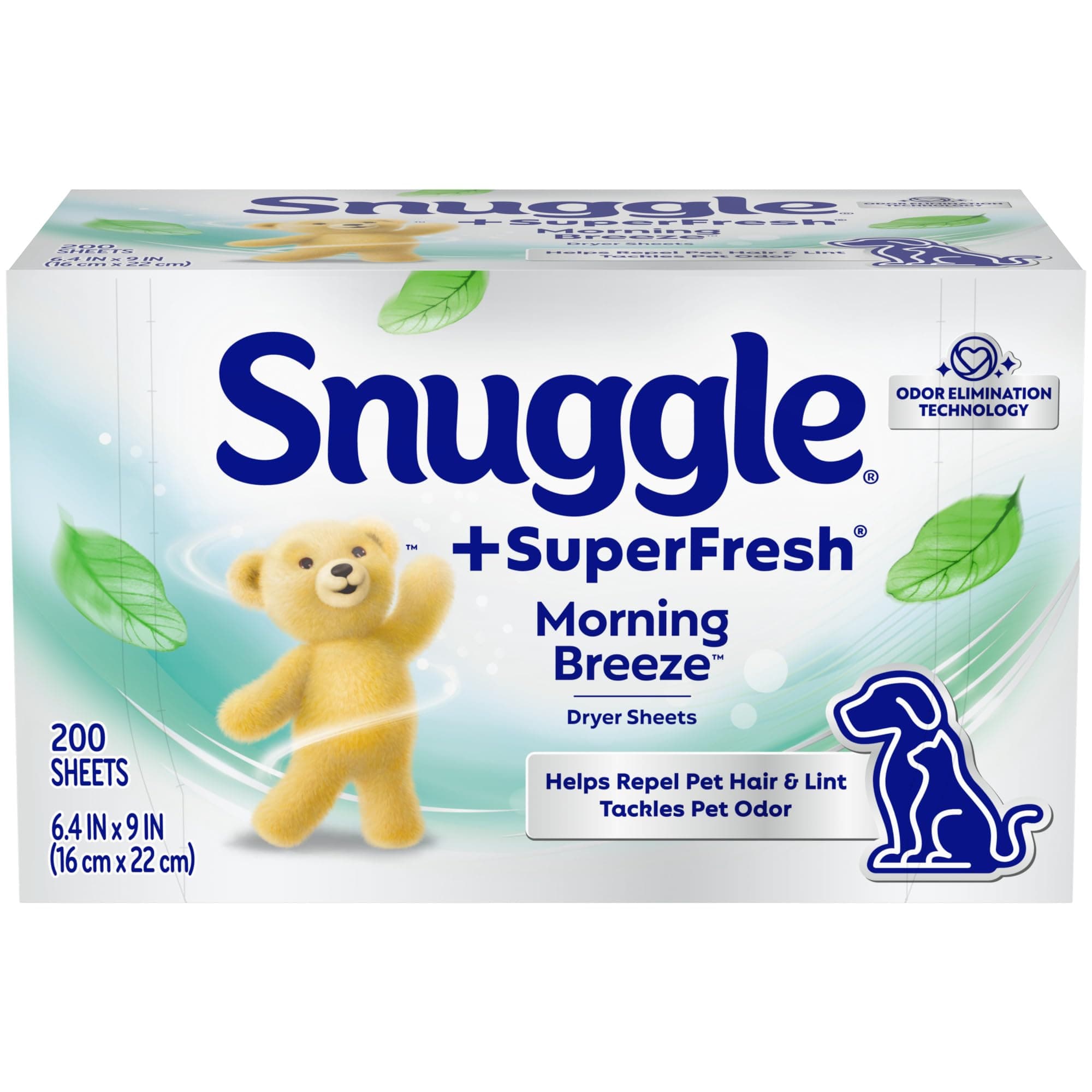 Snuggle Plus Super Fresh Dryer Sheets - 200ct