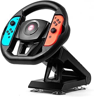 Numskull Joy-Con Steering Wheel Table Attachment for Nintendo Switch & OLED – Racing Wheel Accessory