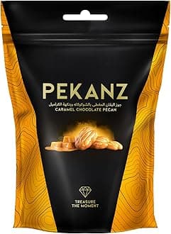 PEKANZ - PECAN COATED WITH CARAMEL CHOCOLATE BAG 50GM