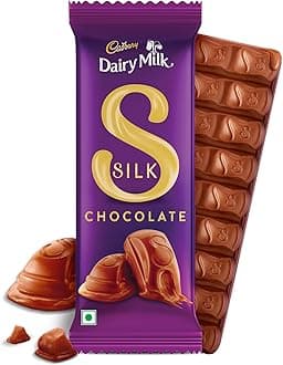 - Cadbury Dairy Milk Silk Chocolate Bars, 60 g