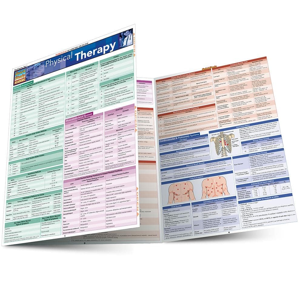 Physical Therapy Quick Reference Guide (Quick Study: Academic)