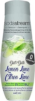 SodaStream Diet Lemon Lime Syrup, 14.8 Fluid Ounce