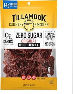 Keto Friendly Zero Sugar Beef Jerky, Original, 6.5 Ounce