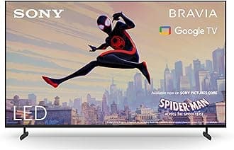 Sony BRAVIA, KD-75X80L, 75 Inches, LED, Smart TV, 4K HDR, Google TV, ECO PACK, BRAVIA CORE, Narrow Bezel Design