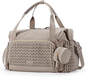 mommore Diaper Bag Tote, Large Capacity Travel Diaper bags, Hospital Bag for Labor Delivery, Baby Bag with Pacifier Case | Hospital Bag, for Labor Delivery, Baby Bag, with Pacifier Case