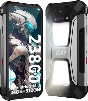 8849 Tank 2 PRO Rugged Smartphone with Projector 6.79" 2.4K Display 16GB 256GB Mobile Phone 23800mAh 120W Android 14 Phone