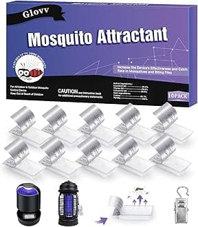 10 Pack Mosquito Attractant Bait Refill, Mosquito Bits Octenol Lure for Bug Zapper & Fly Traps, Compatible with All Flying Insect Mosquito Trap
