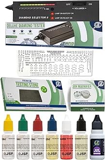 Purity Testing Kit for Diamonds Gemstones Moissanites Gold Silver and Platinum Jewelry Electronic Digital Diamond Tester Machine JSP GTE