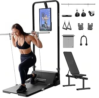 Speediance All-in-one Smart Gym, Smart Fitness Training Equipment, Total Body Resistance Training Machine, Strength Training Machine