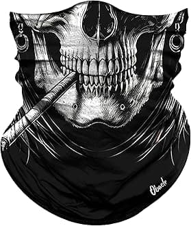 Obacle Neck Gaiter Face Mask Bandana for Dust Wind Sun Protection for Men Women