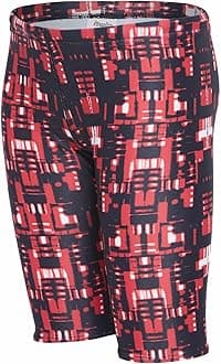 iSwim Jammer Swimsuit – Boys' Competitive Swim Shorts, Quick Dry, UPF 50+, Lined, Athletic Fit