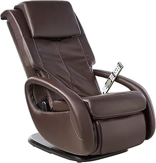 WholeBody 7.1 Swivel-Base Full Body Relax and Massage Chair - Perfect for Home Relaxation and Stress Relief | Warm Air Heating | Customizable Massage | Retractable Ottoman | Espresso Color, 7.1"