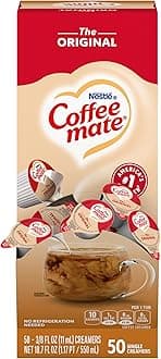 Coffee-mate 35110BX Original Creamer, 0.375oz, 50/Box