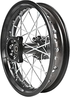 Rear Wheel Rim Hub for Motocross Off Road Dirt Pit Bike (80/100-12 (12mm Bearing))