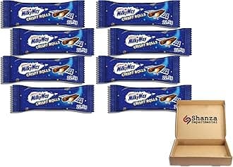 Milky Way Crispy Rolls Chocolate Bar 22.5g Pack Of (8 Bars) Fresh Stocks