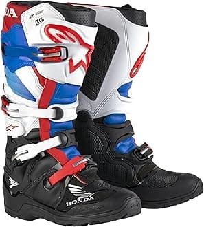 Alpinestars Tech 7 Enduro Motocross Boots Grey Size