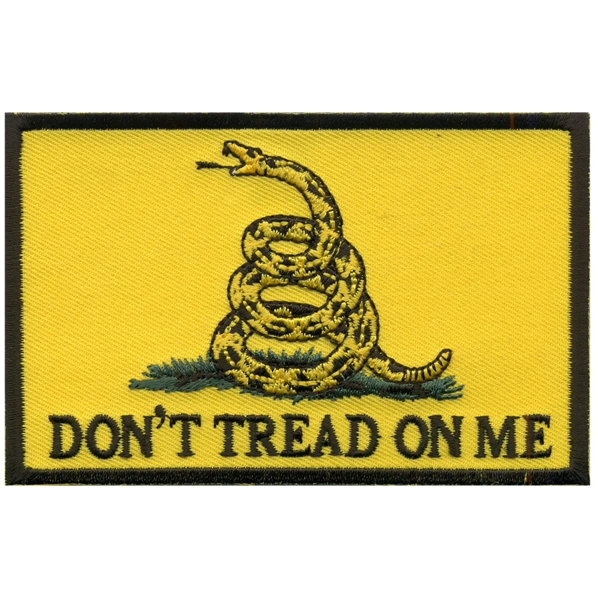 Hot Leathers Don't Tread On Me Biker Patch (4" Width x 3" Height)