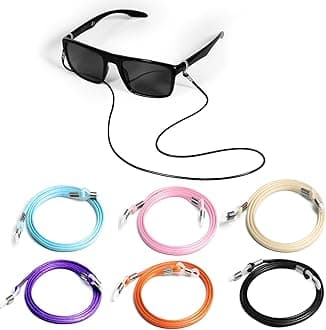 Glasses Strap,Securely Keep Your Eyeglasses Around Your Neck, Practical Sunglasses Holder Strap for Men Women