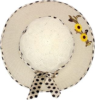 AASASummer Sun Protection Wide Brim Hat Travel Beach Hat for Women and Girls