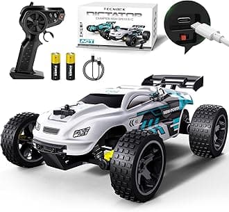 RC Remote Control Car for Kids, 1:18 High Speed 20 KM/H 2WD RC Buggy, 2.4GHz Off Road Racing Car with Rechargeable Batteries, Gift for Boys and Girls