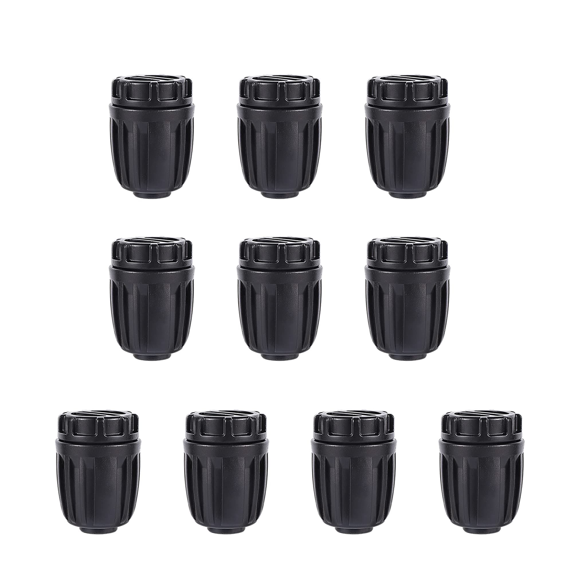1/2" Irrigation Fitting End Plug (1/2" ID x 0.6" OD - 0.6" OD for 16mm Drip Tube Connectors - 10pcs/pack