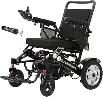 [2025 Upgrade] Explorer Pro Long Travel Range, Electric Wheelchair for Adults Power Wheelchairs Lightweight Foldable All Terrain Motorized Wheelchair for Seniors Compact Portable Airline Approved