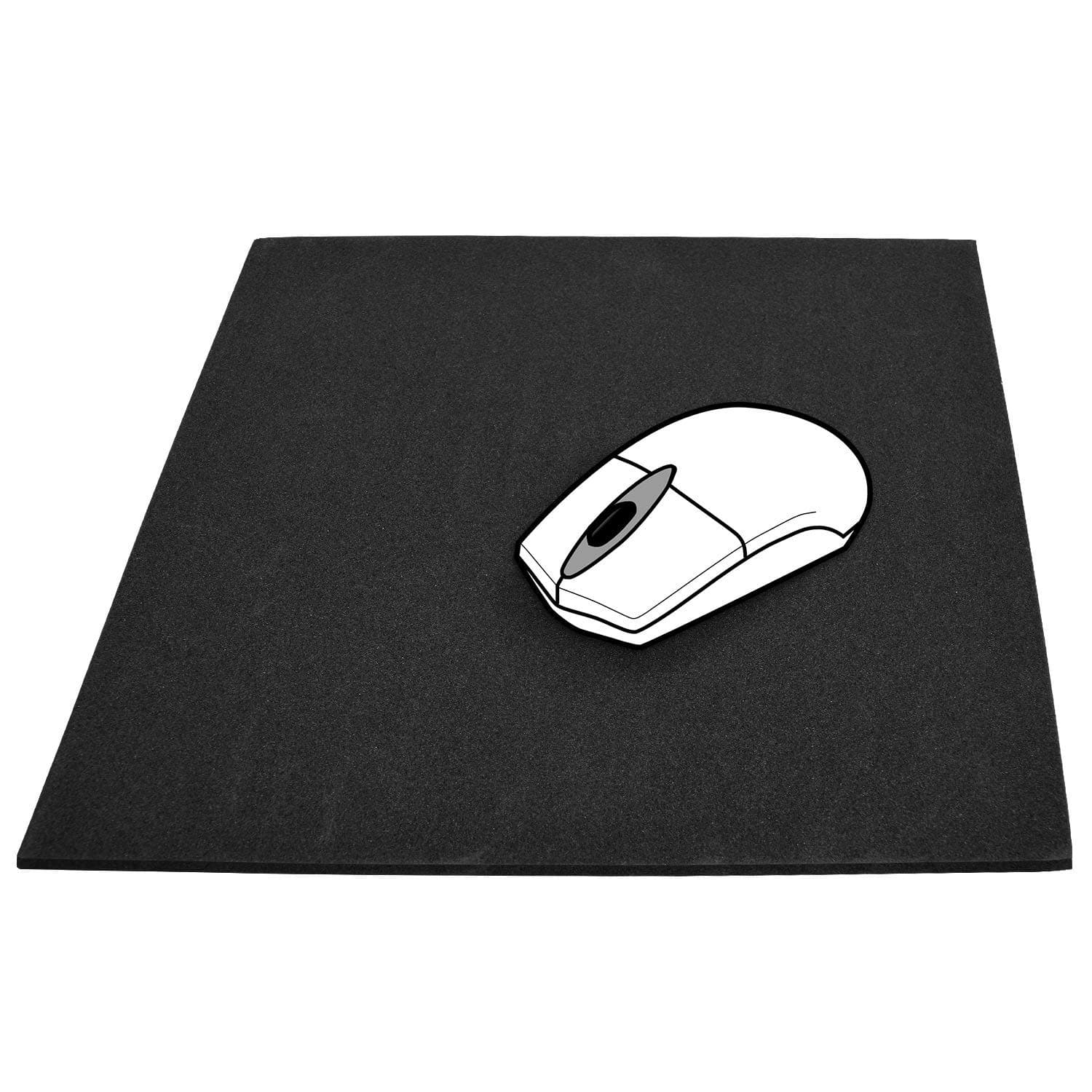 15 Pack Bulk Mouse Pads, 11 x 10" Fully Customizable Neoprene Material, Water Resistant, Non-Slip Material, Made in USA