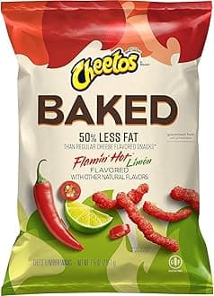 Baked Cheetos Crunchy Flaming Hot Limon, 7.625 Oz