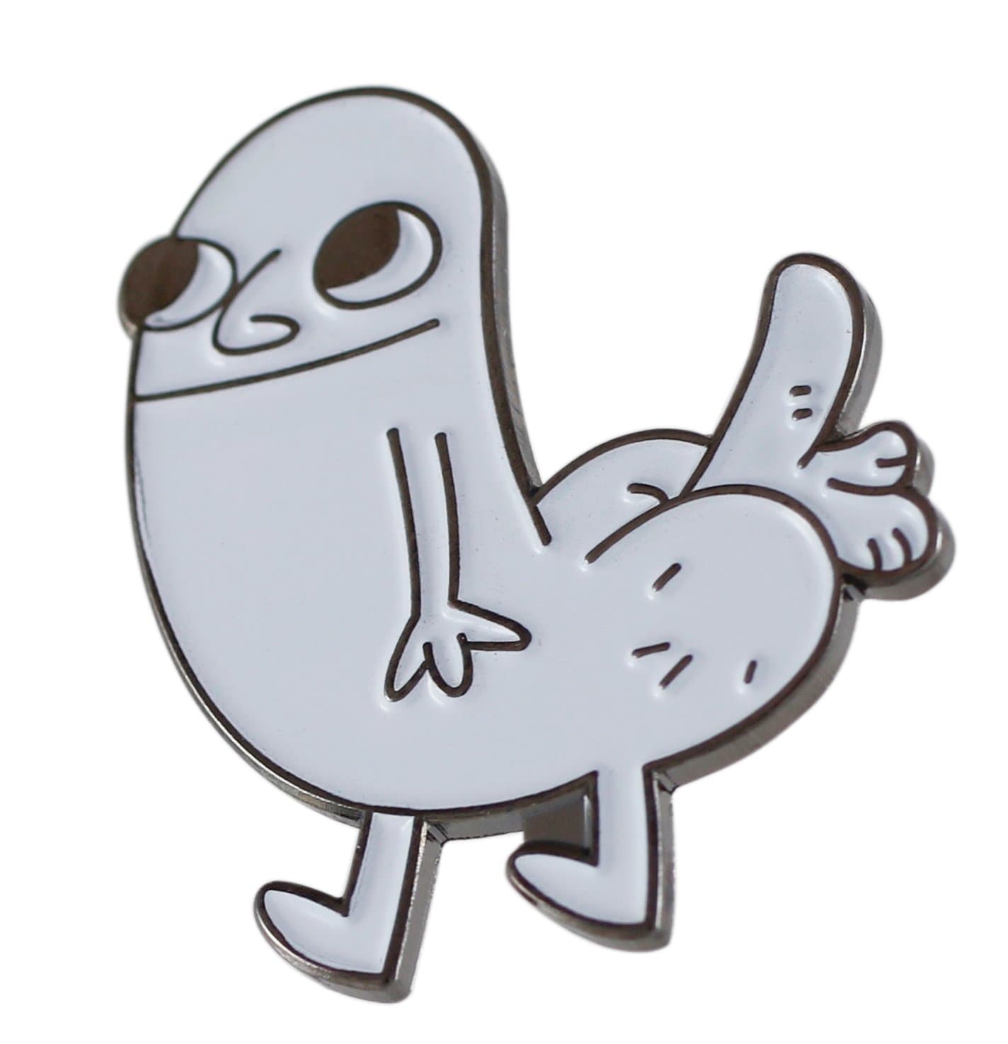 Internet Meme Lapel Pins (Dick Butt)