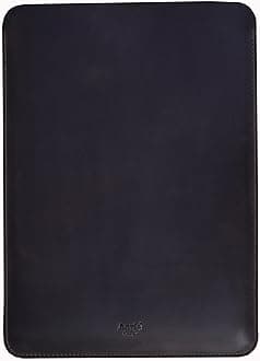 Genuine Vintage Leather Sleeve case for New MacBook Air 2023 13-inch MacBook Air M1 M2 A2337 A2179 A1932 (2018-2023) MacBook Pro M1/A2338 A2251 A2289 (2016-2023) (Vertical, Chocolate)