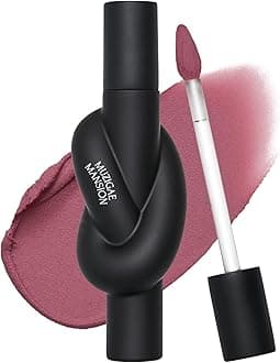 MUZIGAE MANSION Tie Up Cover Tint - Waterproof & Long Lasting Lip Stain for Women - Korean Base Nude Tint Stick - Kbeauty Matte Gloss - Mood Color Changing (05 HUSH ROSE, 0.2 Fl oz)