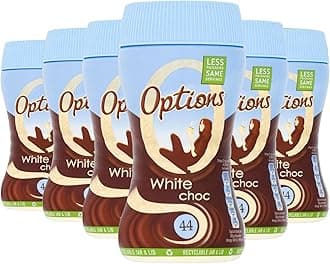Options White Choc Drink, 6 x 220g