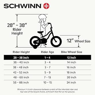 Schwinn Hopscotch & Toggle Quick Build Kids Bike, 12-16-Inch Wheels, Smart Start Steel Frame, Easy Tool-Free Assembly, Multiple Colors
